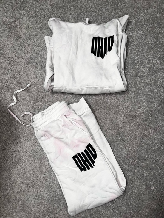 Tops - Women’s Tie Dye ‘OHIO' Jogger Sweatpants Set